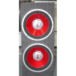 2 SONY XPLODE SUBWOOFER IN SEALED BOX