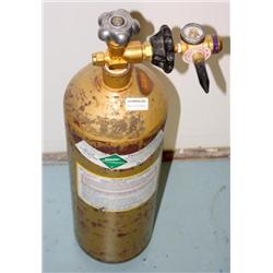 Refillable Helium Tank w/Guage & Nozzel