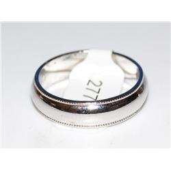 Sterling Silver Mens Ring Size 10-3/4