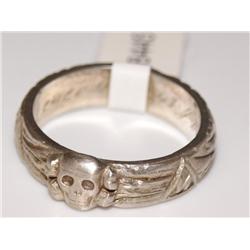 835 Fine Silver Vintage Nazi Ring