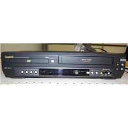 SYMPHONIC Video Cassette REC. & DVD/CD Player