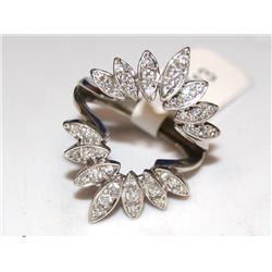 1.00Ctw Diamond Wedding Ladies Ring Guard