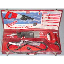 Milwaukee Heavy Duty Sawzall w/Case