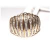 Image 1 : 10K Gold Ring W/1.25ctw Diamond Waterfall