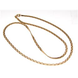 14K yellow Gold Necklace 4.6g