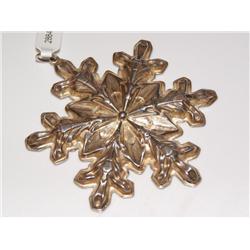 Gorham Sterling Silver Christmas Snowflake 1978