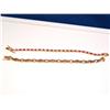 Image 1 : 2 Gold Plated Tennis Bracelets W/Rubies