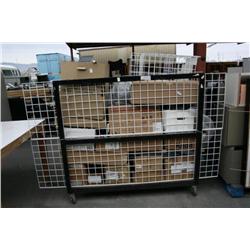 Cart With Office Accessories