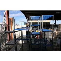 4 Adjustable Restaurant Shelves