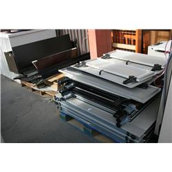 2 Pallets Of Office Dividers & Parts