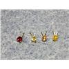 Image 1 : AAA Garnet & Deep Yellow Citrine Pendants Qty4