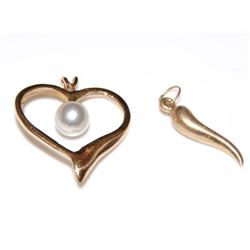 10K Yellow Gold  Pendant Times The Money