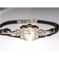 1930's Vintage Wittnauer & Diamond Pendant