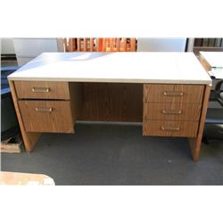 5' Wood Desk