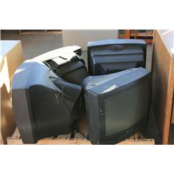 Pallet Lot Of 4 TV's