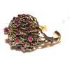 Image 1 : Antique 18k Gold Ring W/Rubies