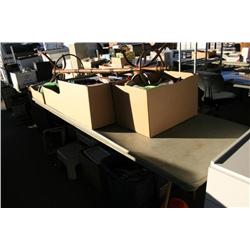 Table Lot Of House Hold Items