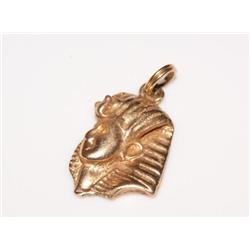 14K Gold Egyptian Pendant 2.4g