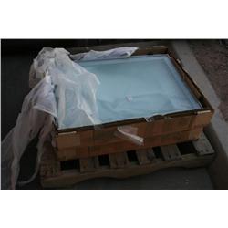 Pallet With Cabinet Glass Doors