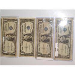 1 Dollar Blue Silver Certificate Times The Money