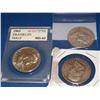 Image 1 : 1963 Liberty & Franklin Half Dollars MS65