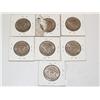 Image 2 : Lot Of 7 Kennedy Half Dollars