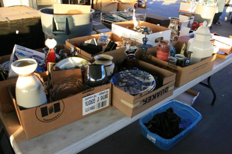 Table Lot Of Collectables
