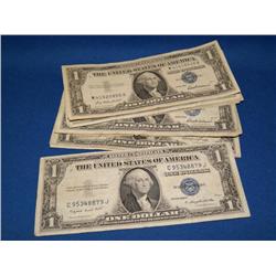 One Dollar Silver Certificate Times The Money