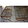 Image 2 : Glass & Wrought Iron Coffee & End Tables