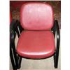 Image 2 : Lot of 6 Red Chairs