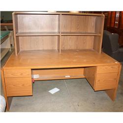 Desk w/ Shelves & Drawers