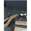 Image 2 : Vintage Leather Strop, Sharpening Stone, Solingen Germany Straight Razor, Mug & Brush