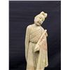 Image 2 : Vintage Asian Carved Soapstone Figure - 8" Tall