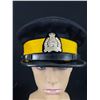 Image 2 : Vintage RCMP Royal Canadian Mounted Police Visor Hat Cap With Badge