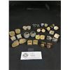 Image 1 : Lot Of Pairs Of Vintage Cufflinks, Some w/Stones