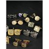 Image 2 : Lot Of Pairs Of Vintage Cufflinks, Some w/Stones