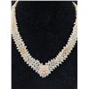 Image 2 : Lovely Genuine White & Cream Tiny Pearl Choker Neckace