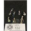 Image 1 : 7 Pretty Pentants In Silver, Sterling Silver, 12K Gold Filled w/Misc. Stones