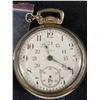 Image 2 : Antique Elgin Pocket Watch, 24 Hour Dial, Wind-Up , In Good Working Order & Condition, Second Hand I