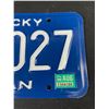 Image 2 : 1987 Kentucky License Plate, Very Clean