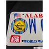 Image 2 : 2007  Alabama "World War II Veteran" License Plate. Very Clean Condition