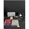 Image 1 : Vintage Kalart Bulb Flash,Glam Girl Light Box & Canon FT Camera w/200 mm lens