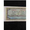 Image 2 : 2 Canadian Five Dollar Bills, One Dated 1954