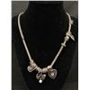 Image 1 : Very Nice Silver Coloured Charm Necklace