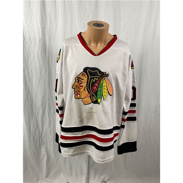 Christmas Vacation Clark Griswold Chicago Blackhawks Jersey – Size Large, NHL Hockey