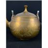 Image 2 : Vintage Brass Teapot, Nice Condition Inside, Approx. 8" Tall