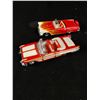 Image 2 : 5 Die Cast Cars, 55 Chevy, 56 Thunderbird,57 Pontiac, Mercedes 500SL 1:43 Scale