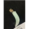 Image 2 : Light Green Jade Tooth Design Pendant