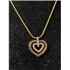 Image 2 : Swarovsky Heart Pendant Necklace