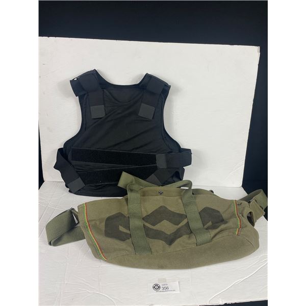 2013 Armor-Anti Stab Vest Sz Small,& Tote Bag